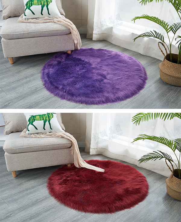 faux sheepskin carpet